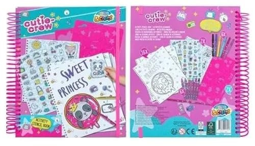 Kunstset Malbuch mit Stickern