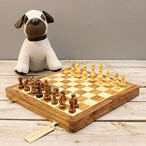 12 Hölzerne Magnetische Hand Gemacht Mainboard-schachspiel