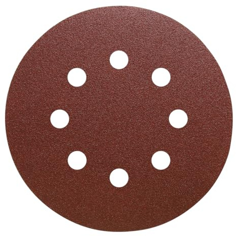 Klingpsor 90758 - PS 22 K Schleifscheibe mit Papierunterlage, selbstbefestigend, ⌀125 - Korn 220, 50 Stück