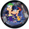 Disney Phineas and Ferb 8 Inch Mealtime Plate by Disney