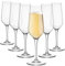 Bormioli ROCCO Electra Lot de 6 flûtes à Champagne 23 cl