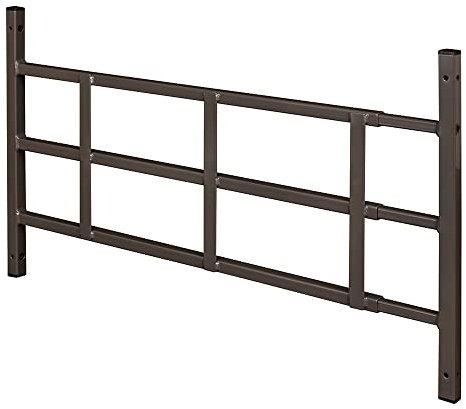 Prime-Line S 4754 - Griglia per finestra fissa a 3 barre (larghezza espandibile), 40,6 cm, bronzo, 39,5 cm x 68,5 cm (altezza x larghezza)