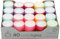 Wenzel-Kerzen Summer Edition Colorlights Teelichte mit Langer Brenndauer, 100% Paraffin, Bunt, Höhe 24 mm Durchmesser 38 mm, 20