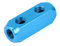 Sourcingmap Air Compressor 1/4BSP 2 Ways Hose Tube Inline Manifold Block Splitter