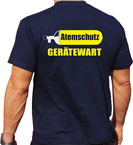 FEUER1 T-Shirt Navy, Atemschutz-Gerätewart