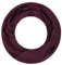 Majea Loop Alice schmaler Damen-Schal Loop Frühlingsschal Schlauchschal Rundschal Tuch uni unisex unifarben einfarbig Halstuch, Weinrot, 160x52