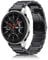 FINTIE Strap Compatible with Samsung Galaxy Watch 3 45mm/Galaxy Watch 46mm/Gear S3 Frontier/Gear S3 Classic - Quick Release Stainless Steel Metal Replacement Bracelet Wrist Band, Black