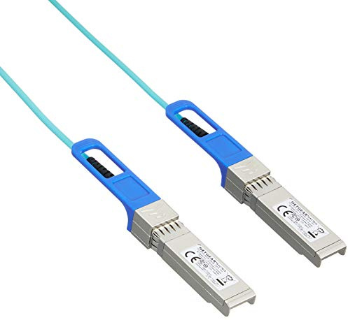 Netgear AXC7615-10000S Direct Attach Active Optical SFP plus DAC Kabel, 15 m Grün
