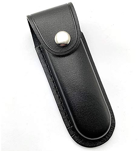 Aibote Lame Pliante Couteau étui de Chasse étui de Transport étui en Cuir Fourreau Sac pour Couteau Suisse Tactique Couteaux Pliables