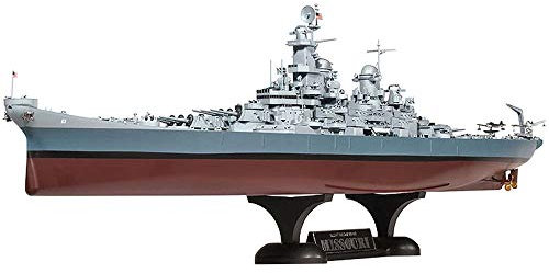 Academy 1:400-USS Missouri BB-63, ACA14401, Coloris Assortis