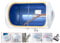 horizontal wandhängender Elektro Warmwasserspeicher Boiler 2000 Watt - 2fach emailliert Antikalk Beschichtung - 80 L Liter