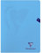 Clairefontaine 303368Cpack Lot de 10 Cahiers Agrafés Mimesys - 24x32 cm - 96 Pages Petits Carreaux avec Marge - Papier Blanc 90 g - Couverture Polypro Transparent - Couleurs Aléatoires