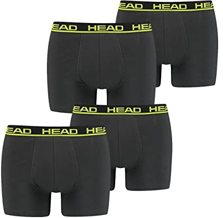 HEAD Herren Basic Boxer Pant Shorts Unterwäsche Unterhose 2 er Pack