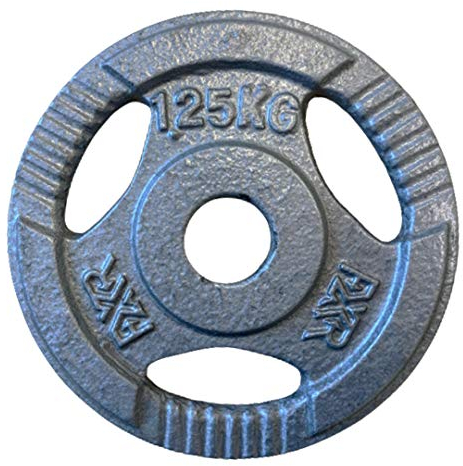 FXR Sports Tri Grip Cast Iron 1 Standard Weight Plates (2 x 1.25kg)
