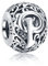 Annmors Donna Charms Ciondolo Lettere P per Bracciale Argento 925 Alfabeto Iniciales Colgantes Vintage