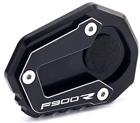 Modeer für F900R 2020-2025 Ständer Fuß Seitenständer Vergrößern Verlängerungsplatte Pad F 900R F900 R f 900 r Zubehör (Schwarz)