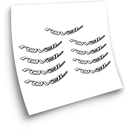 STAR SAM Adesivi Compatibili con cerchio bici Roval Traverse MTB 29 Bianco 1 CMT