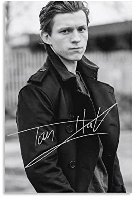Eifini Tom Holland Poster-Bild, Leinwandbild, Schlafzimmer, Ästhetik, 20 x 30 cm, ohne Rahmen