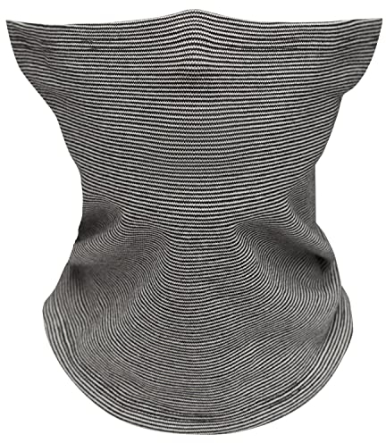 conta Schal aus Baumwolle und Elasthan für Damen und Herren, angeraute Innenseite, perfekte Wärmeisolation, für Herbst und Winter, graumeliert, Einzelpack, Onesize