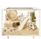 Cage De Hamster Cage De Hamster Transparente Et Habitat Petit Animal Cage De Gerbille Acrylique Convient À Tous Les Hamsters Rats Et Autres Petits Animaux De Taille Similaire