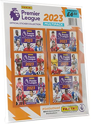 Premier League 2022/23 Sticker Collection Multipack