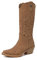 QUEEN HELENA Camperos Stivali con Tacco Western Traforati Stivaletti Texani a Punta Cowboy Donna X28-103 (Marrone, Sistema Taglie Calzature EU, Adulto, Donna, Numero, Media, 41)