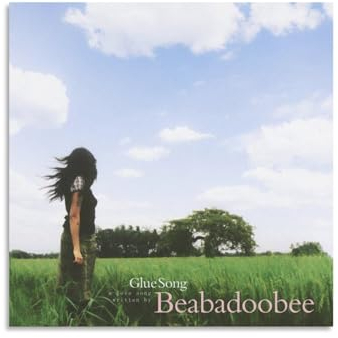 DAGUYS Sänger Beabadoobee Kleberlied Einzelposter Poster Kunstdruck Wand Foto Farbe Poster Hängende Bild Familiendekor 40 x 40 cm