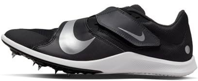 Nike Herren Zoom Rival Jump Laufschuh, Schwarz Metallic Silber Rauchgrau, 45 EU
