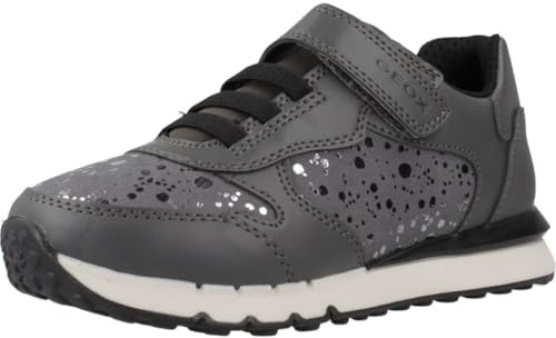 Geox J FASTICS Girl B, Sneaker, Gray