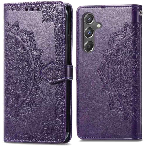 iMoshion Bookcase kompatibel mit Samsung Galaxy A15 (4G), Samsung Galaxy A15 (5G) - Lila