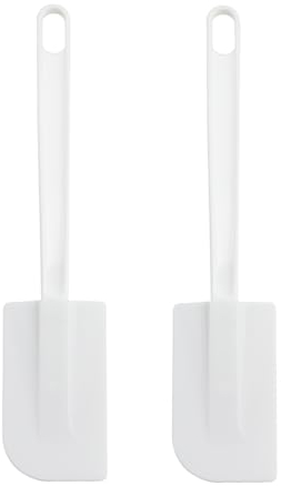 2PCS Maryse Pâtisserie Professionnel Spatule Cuisine en Caoutchouc, Cuisine Spatule Silicone Résistantes à,Chaleur, Grattoir Flexible et Antiadhésif, pour Mélanger Remuant Raclant