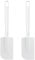 2PCS Maryse Pâtisserie Professionnel Spatule Cuisine en Caoutchouc, Cuisine Spatule Silicone Résistantes à,Chaleur, Grattoir Flexible et Antiadhésif, pour Mélanger Remuant Raclant