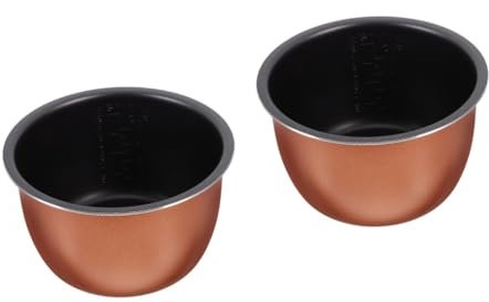 Ciieeo 2pcs Electric Cooker Accessory Replacement Inner Pot Non-stick Coating for Rice Cooker