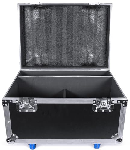 PUZILOZA Flightcase Fly Case -Geeignet für 4PCS 18 Wasserdichtes LED Par RGBWA+UV 6IN1 LED