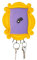 Grupo Erik Porte-clés mural Friends - Accroche-clés mural, 4 crochets pour porte-clés - Cadeaux Friends série | Merchandising Friends : Organisateur de clés pour décoration murale