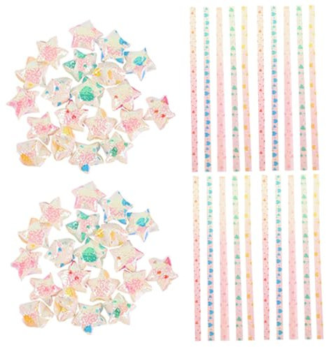 Vaguelly 200 Stücke Stern Origami Papierstreifen Farbige Papiersterne Für Diy Bastelprojekte Origami Papier Zum Falten Mit Papierstreifen