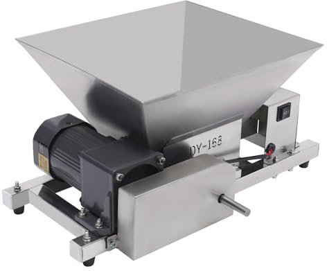 4L Elektrische Obstmühle Obst Brot Zucker Brechmaschine,Zerkleinerungsmaschine Elektrische Obstmühle, für frische hausgemachte Marmelade 4L Zerkleinerungsmaschine für Fruchtpüree und Brei