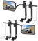 Convex Caravan Towing Mirrors, Adjustable Caravan Mirrors Extensions for SUV, RV, Vans, Trailer, Motorhomes and Trucks with Clamps & Rubber Straps（2 PCS）