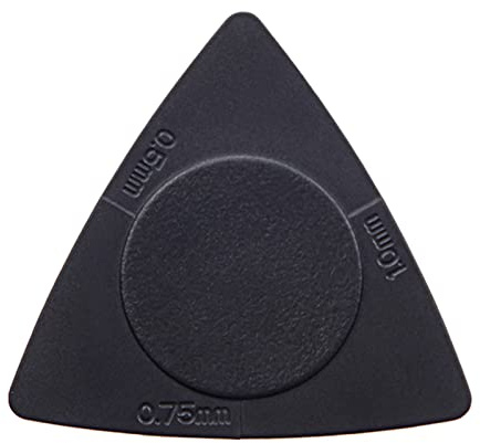 10 Stück 3-in-1-Gitarrenplektren Plektren Kunststoff Picks Set Mehrfarbig Für Dreieck Plektrum Für E Gitarre Bass Ukul
