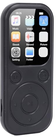 Yosoo Health Gear Lecteur MP3 Bluetooth 5.4, Lecteur de Musique Portable avec qualité Sonore HiFi, écran IPS 2.01 Pouces, Prend en Charge Une Carte Mémoire de 128 Go (sans Carte mémoire)