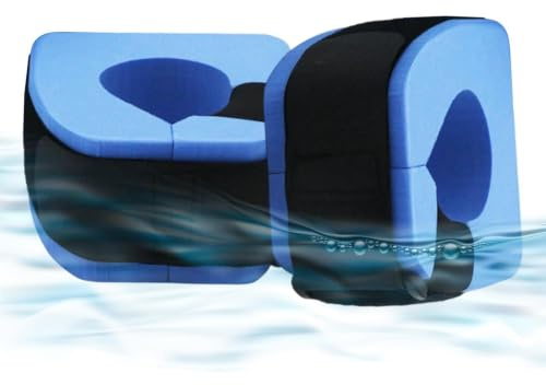 Manguitos de Piscina de Espuma - Entrenamiento de Natación Ajustable | Brazaletes de Ejercicio para Piscina | para nadadores, principiantes, niños, adultos, atletas, profesionales, playa, campamento d