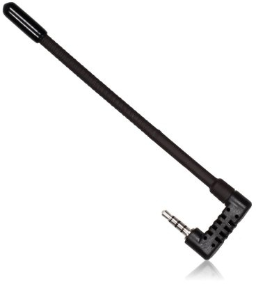 Universal TMC Kurzantenne 4 polig 3,5 mm 3,5mm Stecker 180° 180 Grad für Becker, Navigon, GoPal, medion etc
