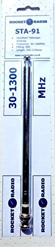 Radio Scanner Antenna Telescopic Wideband BNC STA91