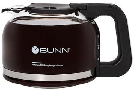 BUNN Pour-O-Matic 10-Cup Drip Free Carafe, Black