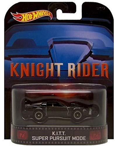 Hot Wheels Retro Entertainment Diecast K.I.T.T. Super Pursuit Mode