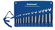 Silverline 673060 Reversible Ratchet Spanner Set 12 pcs