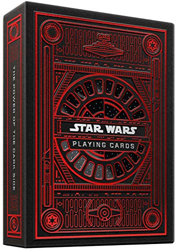 SOLOMAGIA Star Wars Dark Side (RED) Playing Cards by Theory11