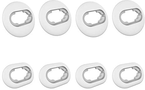 Ohrstöpsel für Samsung Galaxy Buds Live 2020 (DSM-R180) Ohrhörerzubehör, Anti-Rutsch-Ohradapter-Sets aus weichem Silikon Ersatz-4-Paar (Grauweiß)