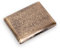 Klassisches Metall-Zigarettenetui/Kreditkartenetui - Damen- und Herrenetui, tragbares Zigarettenetui für 18-20 100mm Zigaretten (Bronze, 100's 20pcs)