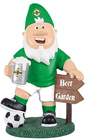 FOCO World Cup Euros Football Northern Ireland Fan Beer Garden Gnome
